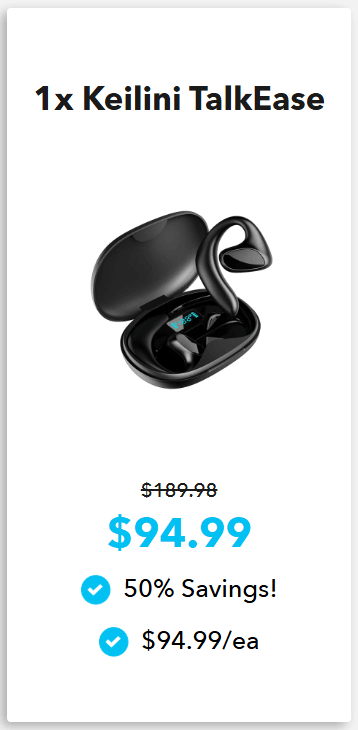 Keilini TalkEase Translator Earbuds 10